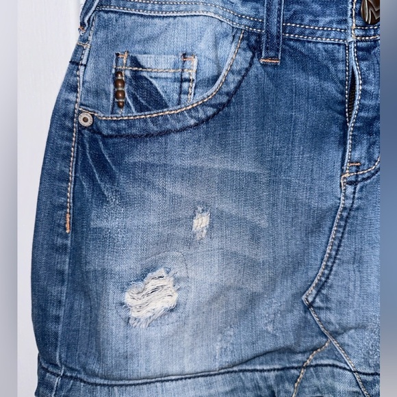 Maurices Mini Jean Skirt - Picture 3 of 8